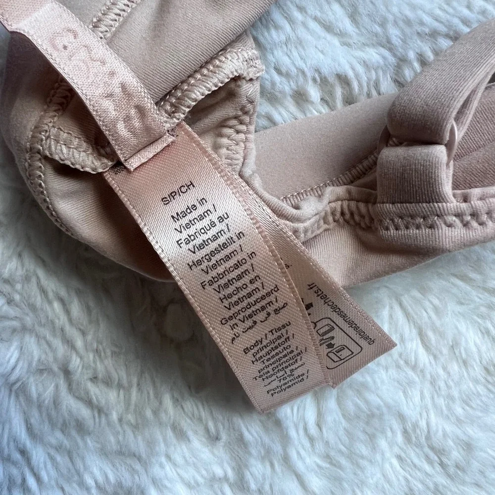 Skims Fits Everybody Scoop Bralette Clay Size Small Adjustable Straps NWOT